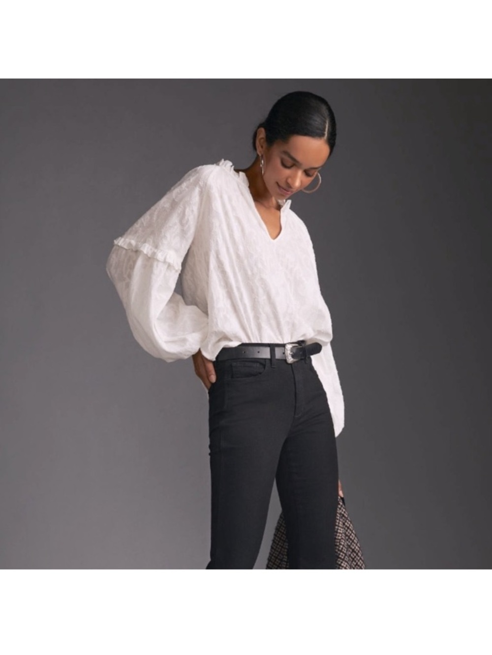 Forever That Girl Floral Bohemian Peasant Blouse - Anthropologie size small